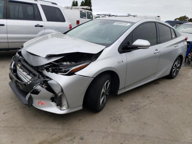 JTDKARFP1J3073926 - 2018 TOYOTA PRIUS PRIM SILVER photo 1