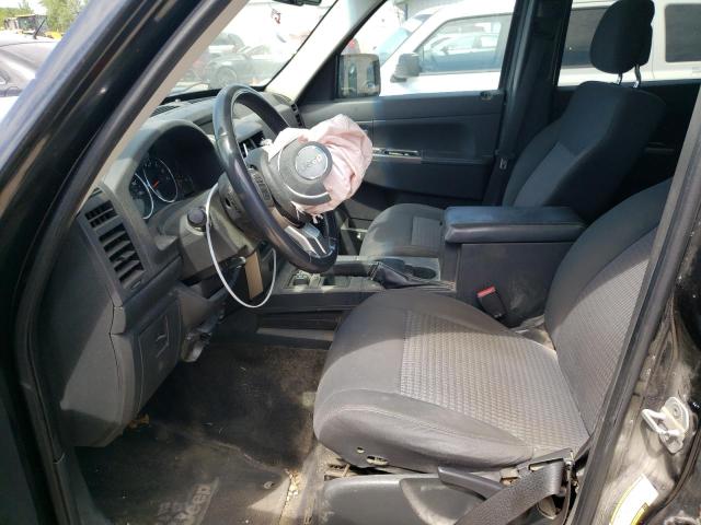 1J4PN3GK2BW502298 - 2011 JEEP LIBERTY RENEGADE BLACK photo 7