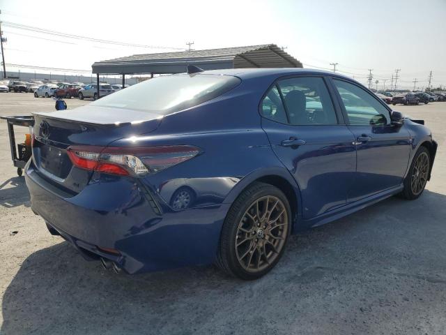 4T1T11AK3PU117022 - 2023 TOYOTA CAMRY SE NIGHT SHADE BLUE photo 3