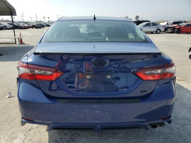 4T1T11AK3PU117022 - 2023 TOYOTA CAMRY SE NIGHT SHADE BLUE photo 6