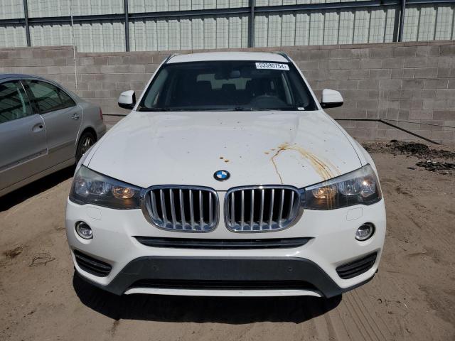 5UXWX9C32H0W69137 - 2017 BMW X3 XDRIVE28I WHITE photo 5