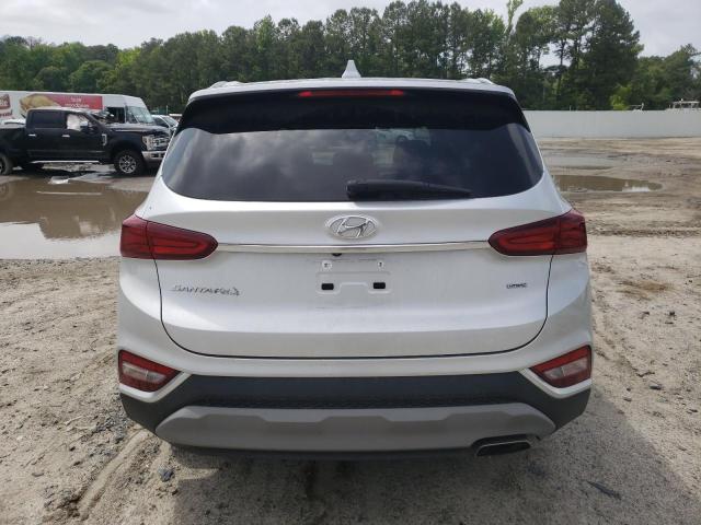 5NMS3CAD6KH001787 - 2019 HYUNDAI SANTA FE SEL SILVER photo 6