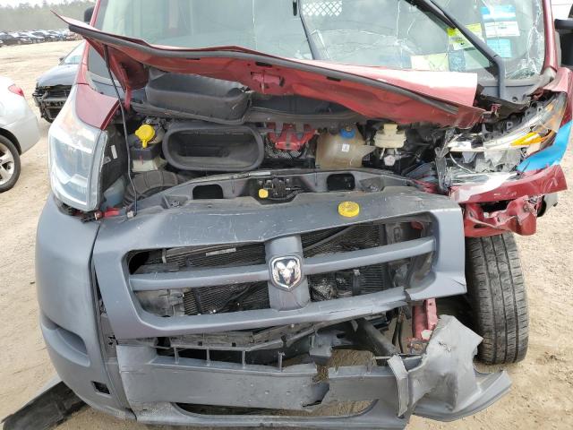 3C6TRVAG2HE514728 - 2017 RAM PROMASTER 1500 STANDARD RED photo 11