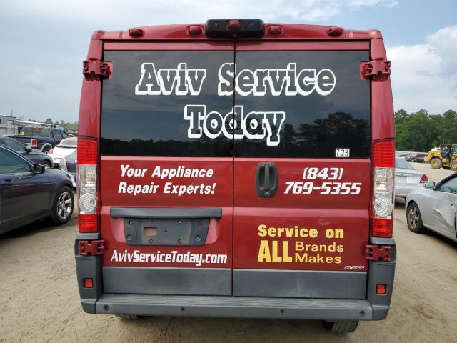 3C6TRVAG2HE514728 - 2017 RAM PROMASTER 1500 STANDARD RED photo 6