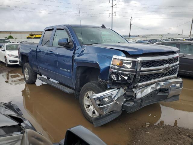 1GCVKRECXFZ224419 - 2015 CHEVROLET silverado K1500 LT BLUE photo 4