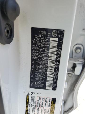 2T1KR32E16C579961 - 2006 TOYOTA COROLLA MA XR WHITE photo 12