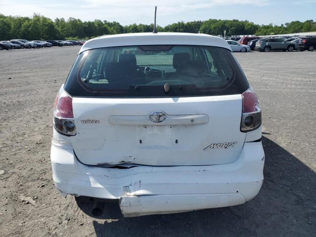2T1KR32E16C579961 - 2006 TOYOTA COROLLA MA XR WHITE photo 6