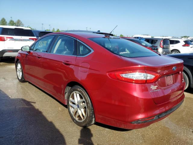 3FA6P0HD2ER175649 - 2014 FORD FUSION SE BURGUNDY photo 2