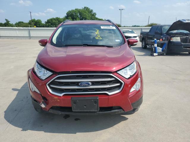 MAJ3S2GEXLC347980 - 2020 FORD ECOSPORT SE 勃艮第红 照片 5