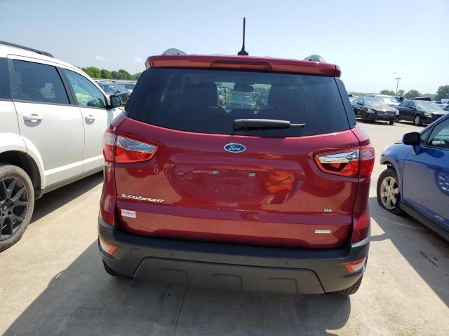 MAJ3S2GEXLC347980 - 2020 FORD ECOSPORT SE 勃艮第红 照片 6