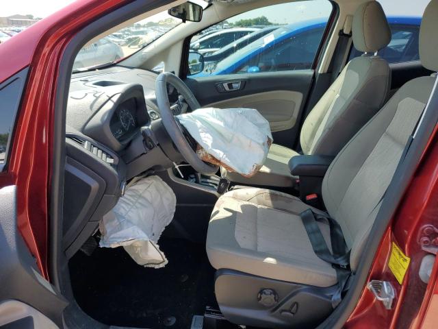 MAJ3S2GEXLC347980 - 2020 FORD ECOSPORT SE 勃艮第红 照片 7