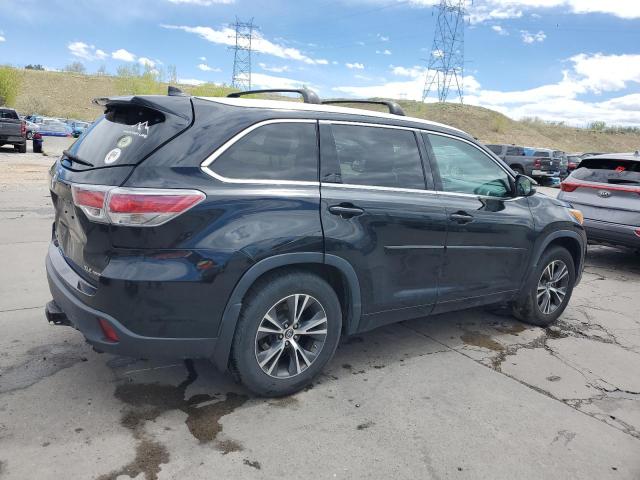 5TDJKRFH4GS349847 - 2016 TOYOTA HIGHLANDER XLE Qara foto 2