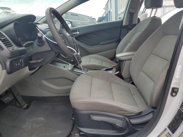 KNAFX4A68E5074368 - 2014 KIA FORTE LX SILVER photo 7