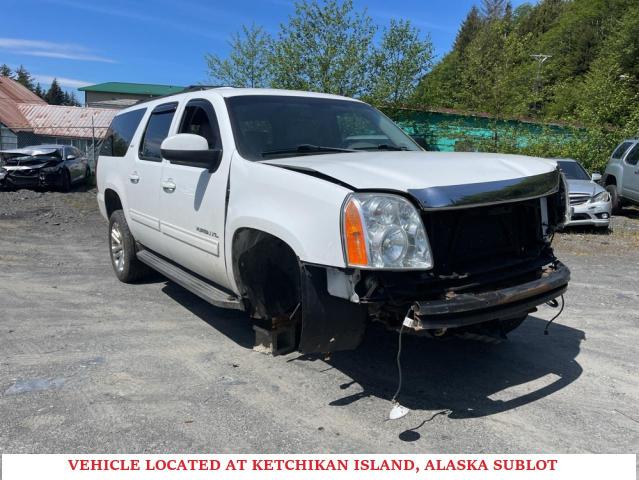 1GKUKKE34AR288407 - 2010 GMC YUKON XL K1500 SLT WHITE photo 1