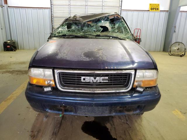 1GTDT13W62K195477 - 2002 GMC SONOMA BLUE photo 5