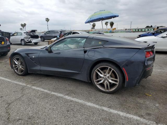 1G1YM2D71E5103943 - 2014 CHEVROLET CORVETTE STINGRAY Z51 3LT BLUE photo 2