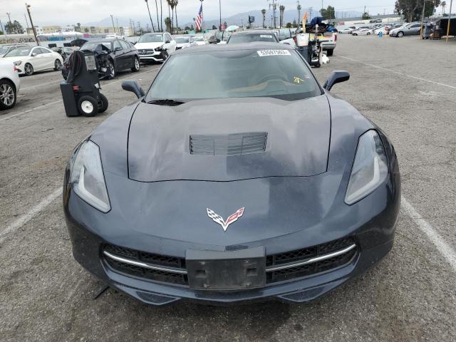 1G1YM2D71E5103943 - 2014 CHEVROLET CORVETTE STINGRAY Z51 3LT BLUE photo 5