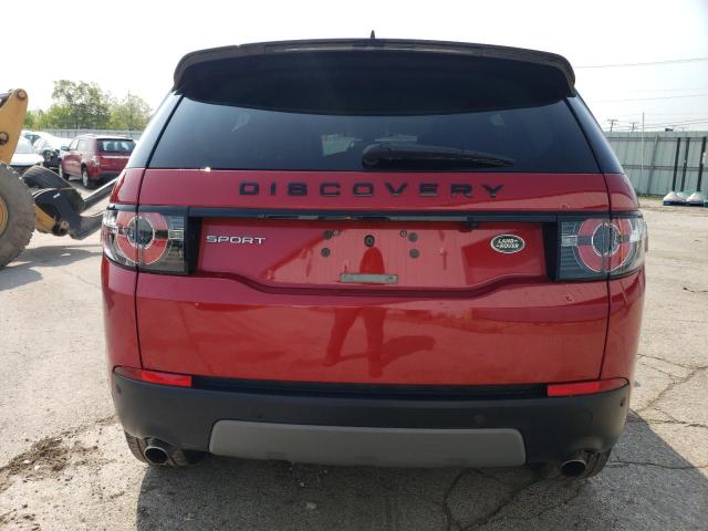 SALCP2RX7JH777386 - 2018 LAND ROVER DISCOVERY SE RED photo 6