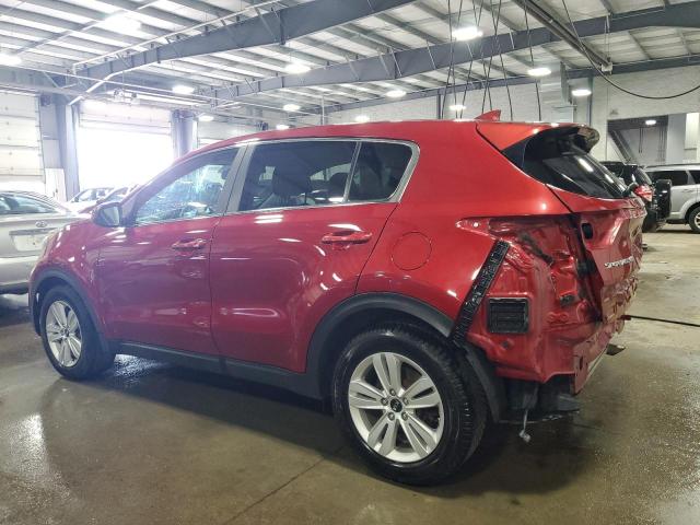 KNDPM3AC6J7461001 - 2018 KIA SPORTAGE LX RED photo 2