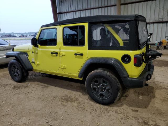 1C4PJXDN4RW159012 - 2024 JEEP WRANGLER SPORT YELLOW photo 2