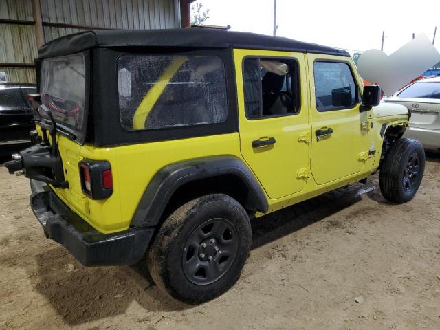 1C4PJXDN4RW159012 - 2024 JEEP WRANGLER SPORT YELLOW photo 3