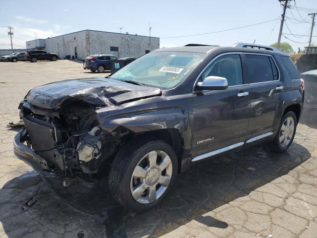 2GKFLZE36E6164526 - 2014 GMC TERRAIN DENALI CHARCOAL photo 1