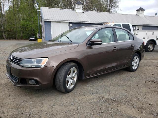 3VWLL7AJ6BM111265 - 2011 VOLKSWAGEN JETTA TDI BROWN photo 1