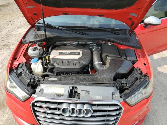 WAUF1GFF6G1080708 - 2016 AUDI S3 PRESTIGE RED photo 11