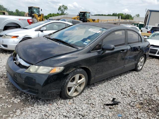 19XFA1F67AE047852 - 2010 HONDA CIVIC LX-S Սև լուսանկար 1