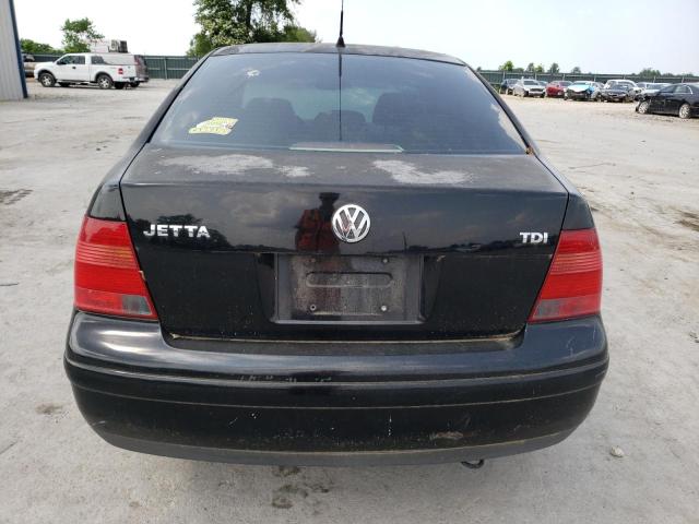 3VWSP69M23M106820 - 2003 VOLKSWAGEN JETTA GLS TDI BLACK photo 6