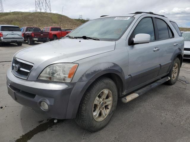 KNDJC733355425121 - 2005 KIA SORENTO EX SILVER photo 1