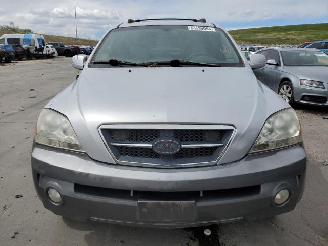 KNDJC733355425121 - 2005 KIA SORENTO EX SILVER photo 5