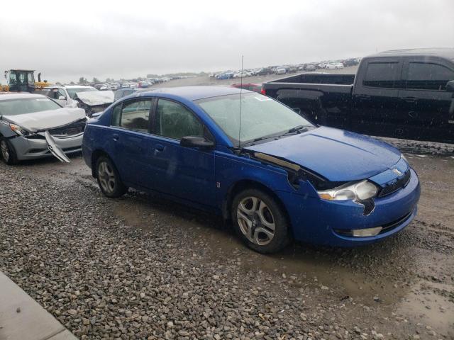 1G8AL52F43Z204921 - 2003 SATURN ION LEVEL 3 BLUE photo 4