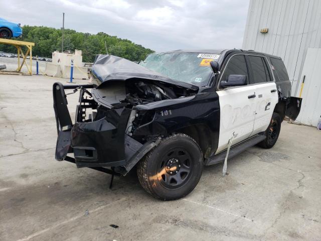 1GNSKDEC9LR254262 - 2020 CHEVROLET TAHOE POLICE TWO TONE photo 1