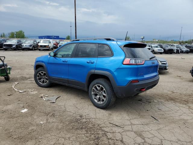 1C4PJMBX2LD612520 - 2020 JEEP CHEROKEE TRAILHAWK BLUE photo 2