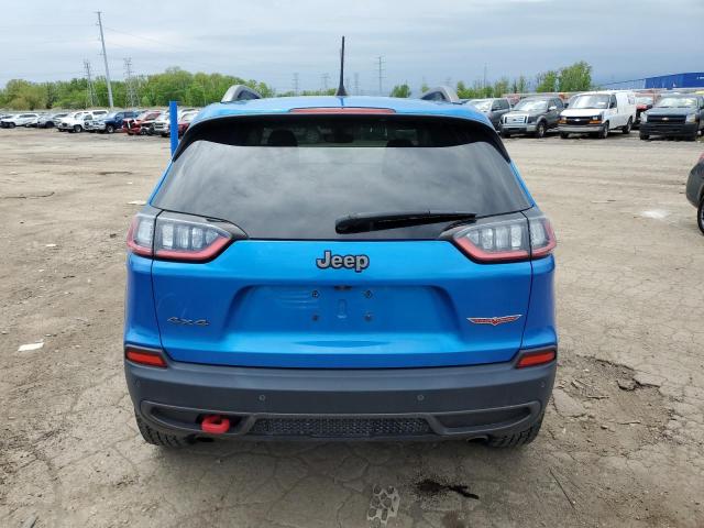 1C4PJMBX2LD612520 - 2020 JEEP CHEROKEE TRAILHAWK BLUE photo 6