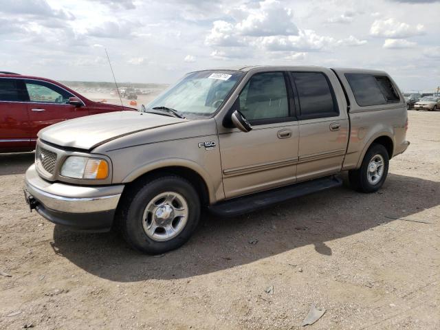 1FTRW07L83KC31095 - 2003 FORD F150 SUPERCREW TAN photo 1