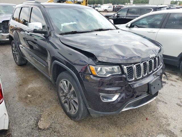 1C4RJEBG0JC370716 - 2018 JEEP GRAND CHER LIMITED GRAY photo 4