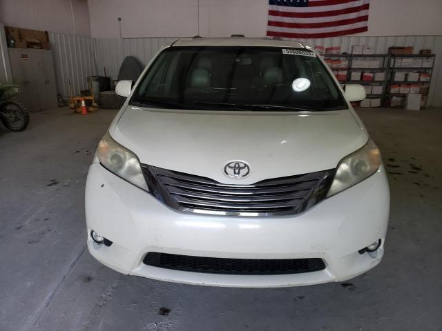 5TDDK3DC5BS018012 - 2011 TOYOTA SIENNA XLE WHITE photo 5