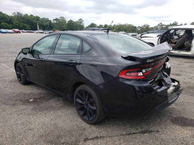 1C3CDFFA5GD822885 - 2016 DODGE DART SXT SPORT BLACK photo 2