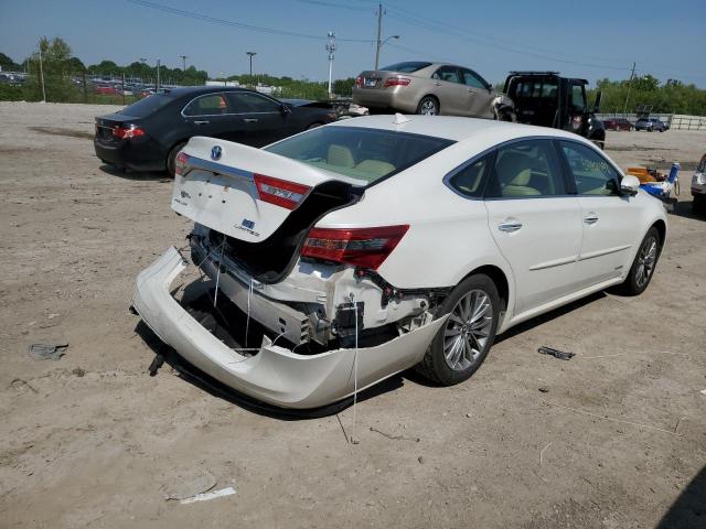 4T1BD1EB2GU054329 - 2016 TOYOTA AVALON HYBRID WHITE photo 3