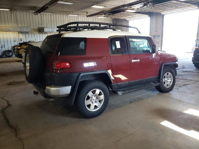 JTEBU11F78K008484 - 2008 TOYOTA FJ CRUISER RED photo 3