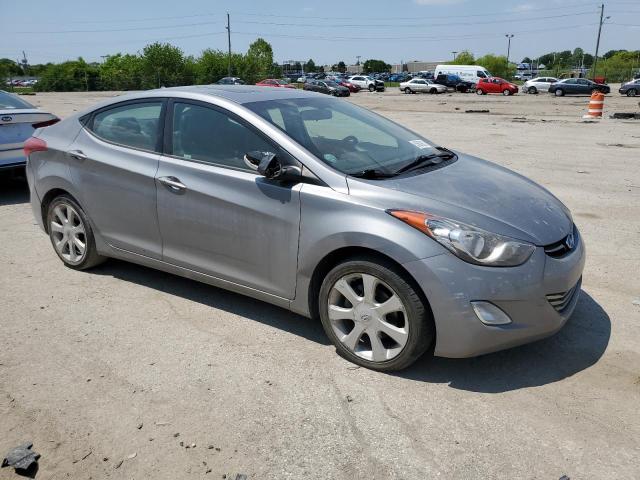 KMHDH4AEXBU106054 - 2011 HYUNDAI ELANTRA GLS GRAY photo 4