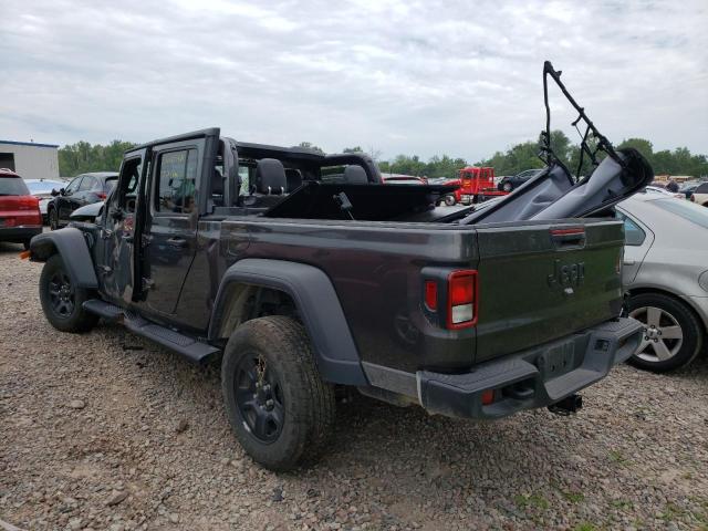 1C6HJTAGXML552307 - 2021 JEEP GLADIATOR SPORT GRAY photo 3