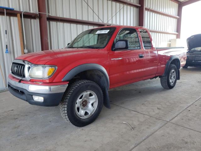 5TESM92N12Z882857 - 2002 TOYOTA TACOMA XTRACAB PRERUNNER წითელი ფოტო 1