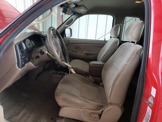 5TESM92N12Z882857 - 2002 TOYOTA TACOMA XTRACAB PRERUNNER წითელი ფოტო 7