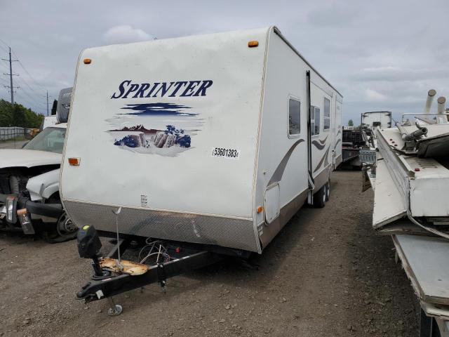 4YDT3112871532561 - 2007 KEYSTONE SPRINTER WHITE photo 2