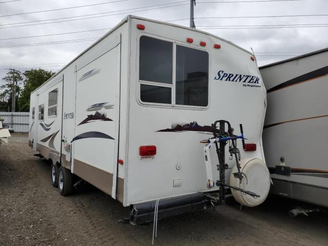 4YDT3112871532561 - 2007 KEYSTONE SPRINTER WHITE photo 3