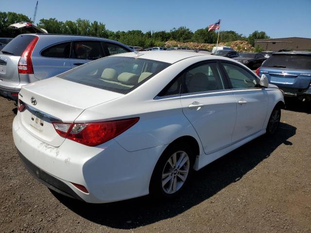 5NPEB4AC3EH925866 - 2014 HYUNDAI SONATA GLS WHITE photo 3