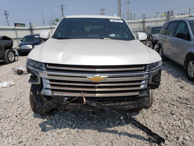 1GNSKTKL2NR358934 - 2022 CHEVROLET TAHOE K1500 HIGH COUNTRY WHITE photo 5